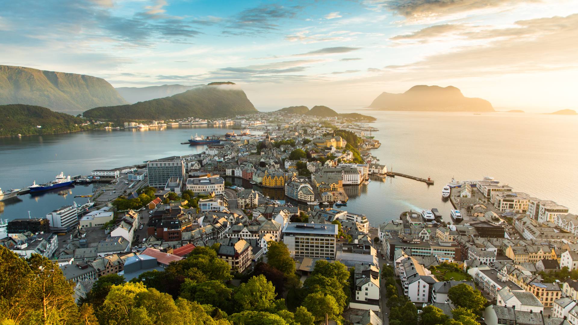 Ålesund in Norway 