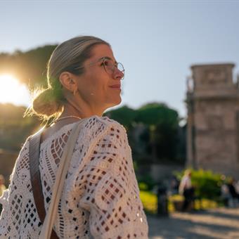alexandra exploring rome