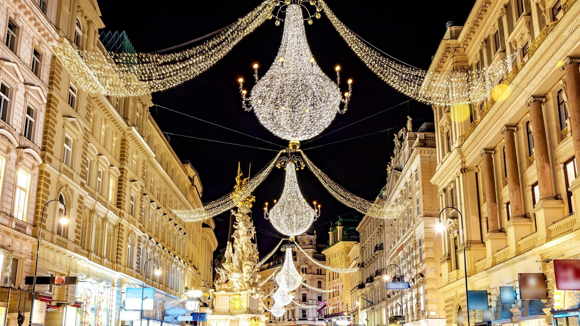 Graben Shopping Street in Vienna