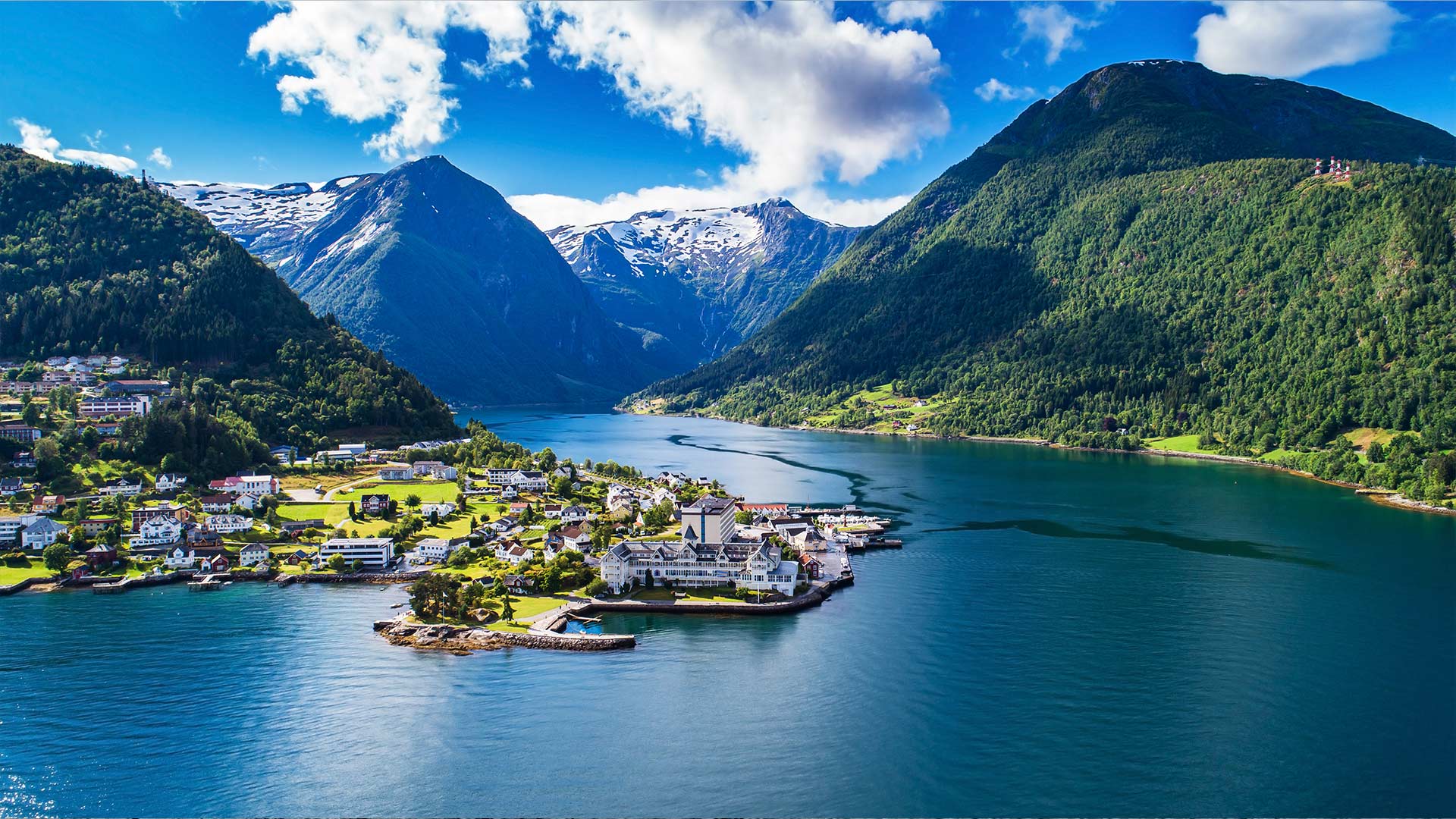 Panoramic Sognefjord, Balestrand, Norway