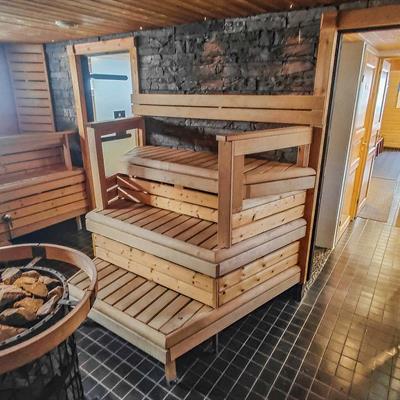 Finnish sauna at Arctic SnowHotel ©Arctic SnowHotel