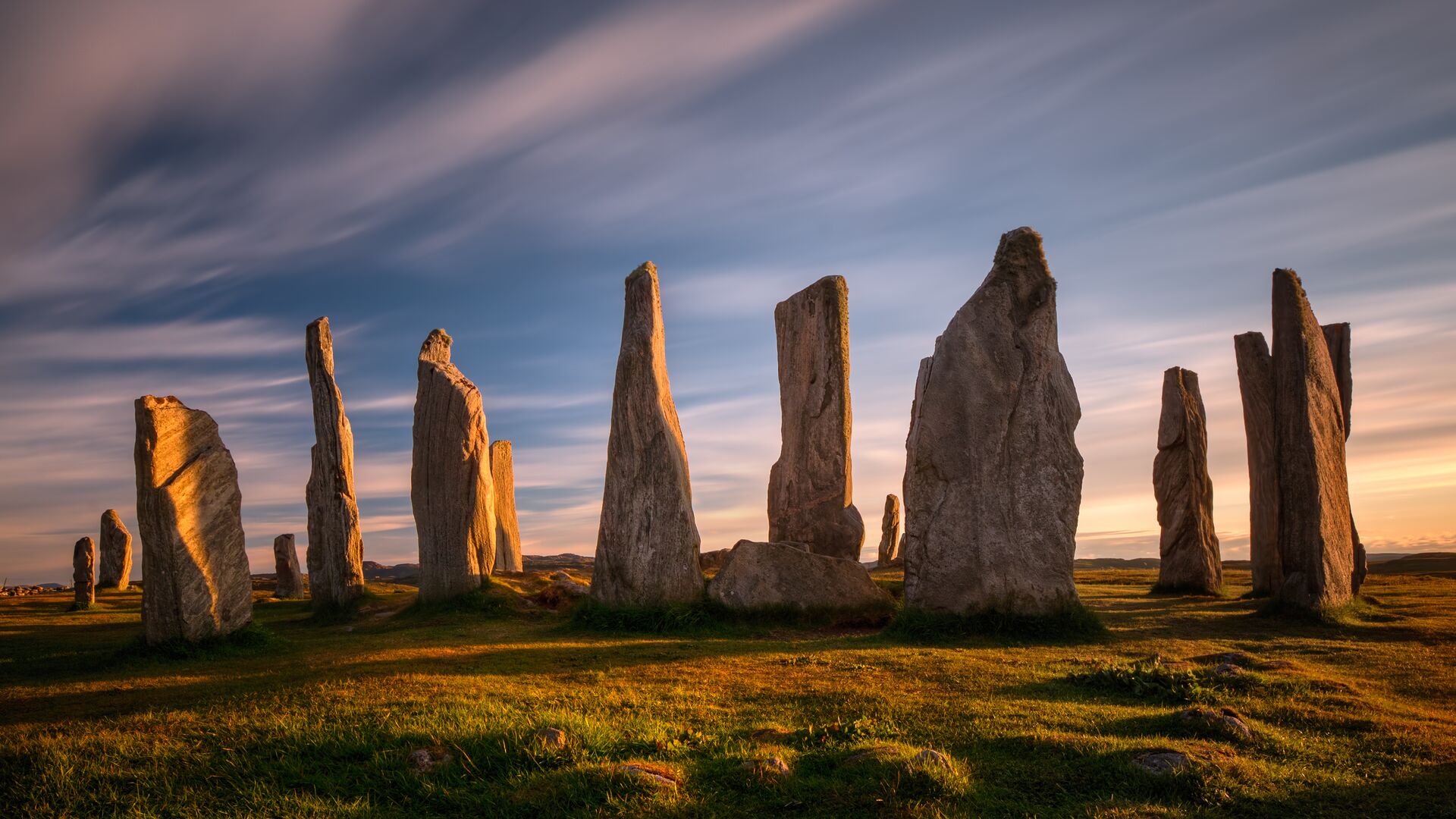 Callanish Standing Stones on the Isle of Lewis