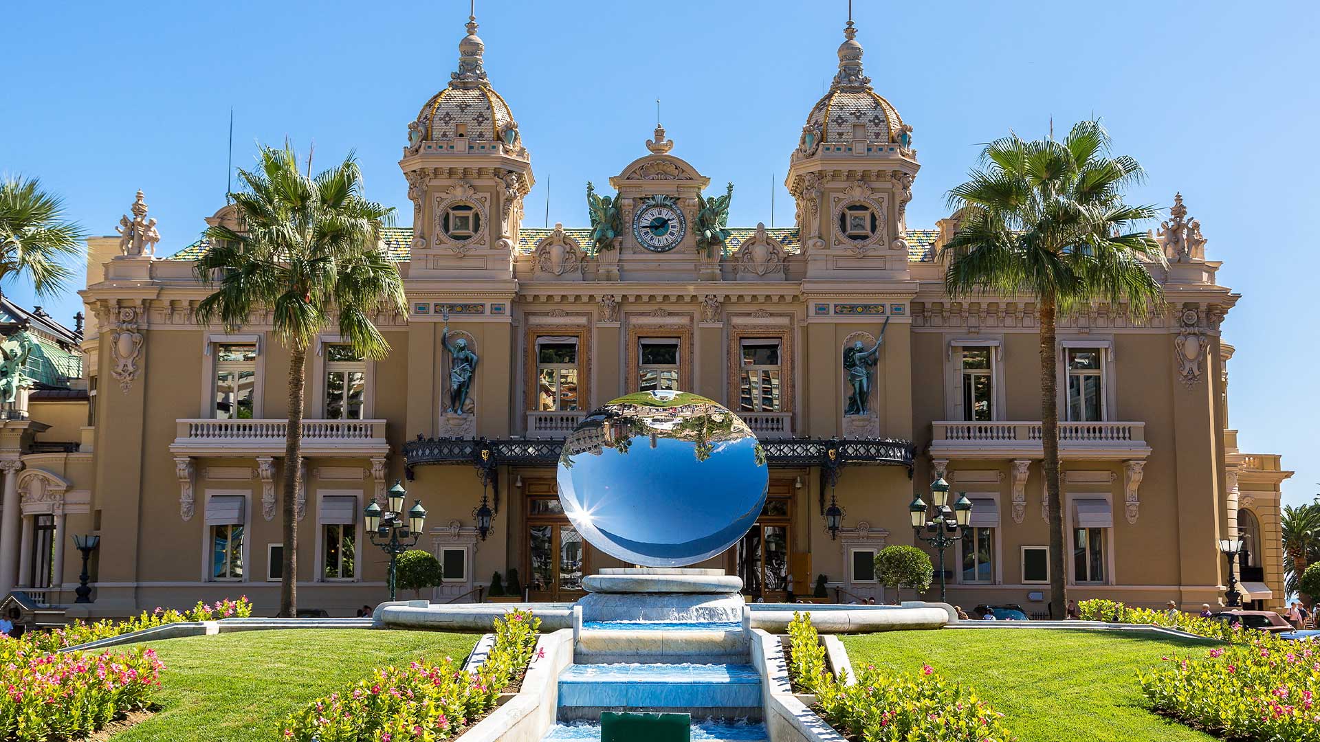 Grand Casino Monte Carlo in Monaco, Summer