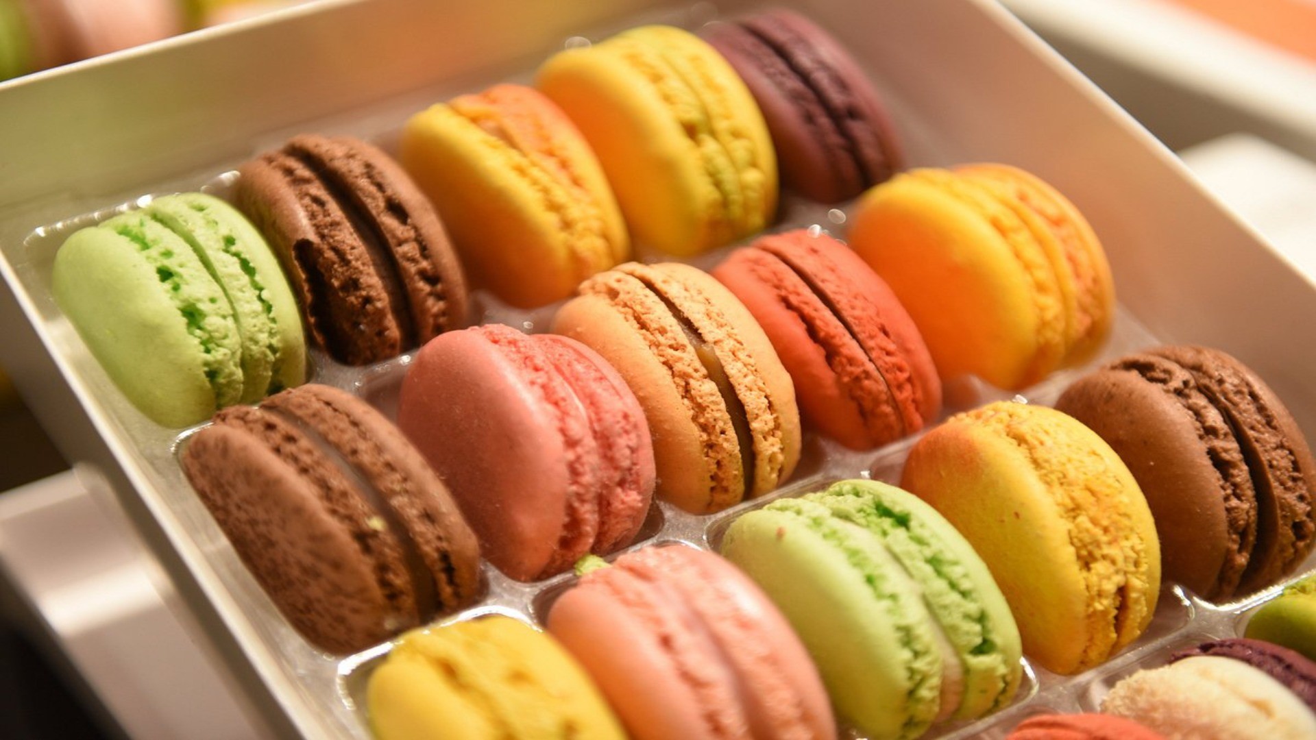 Macarons Paris food tour