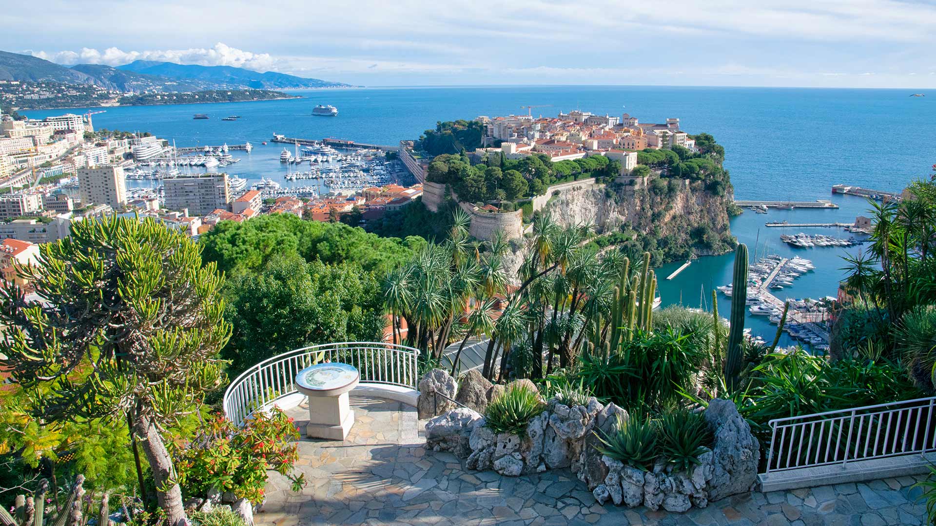 Port and Prince's Palace, Monte Carlo, Monaco