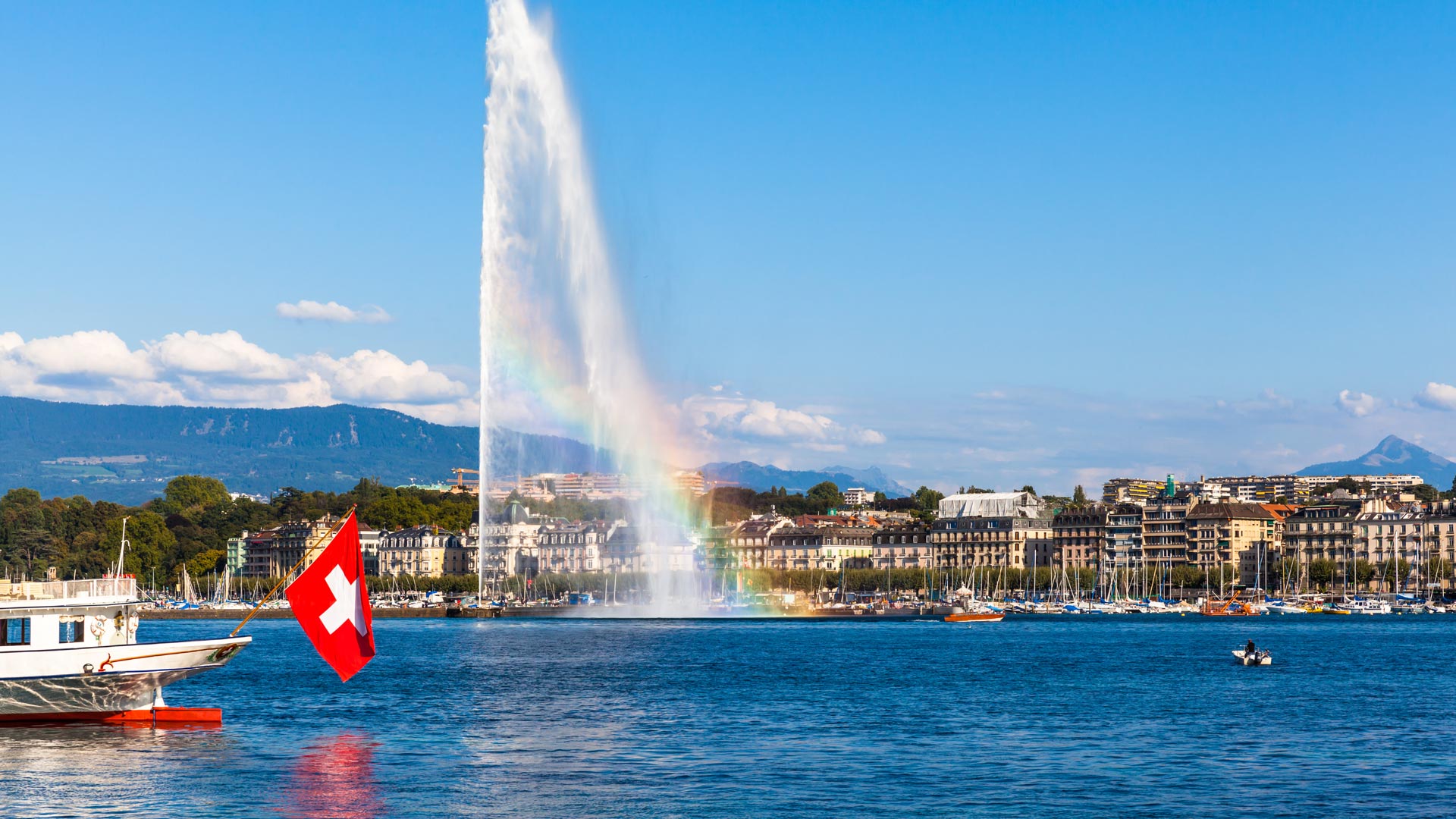 Sunny day in Geneva