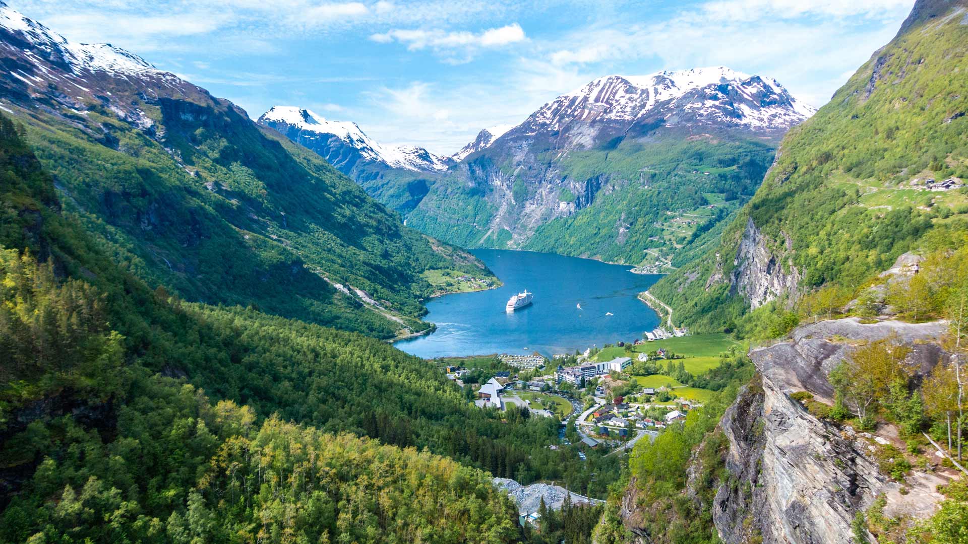 Geriangerfjord, Dalsnibba pass, Norway