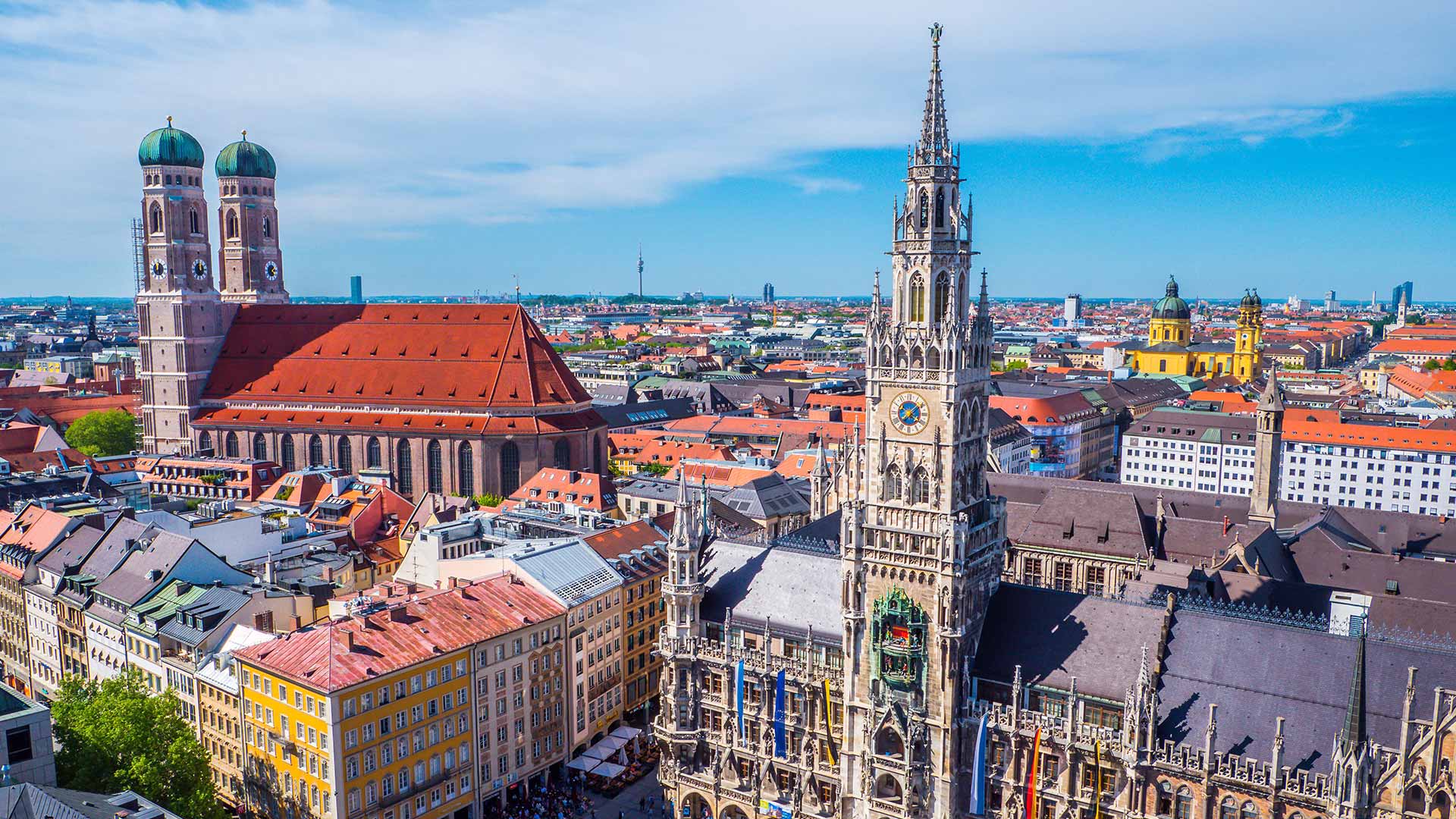 View over Munich, Germany