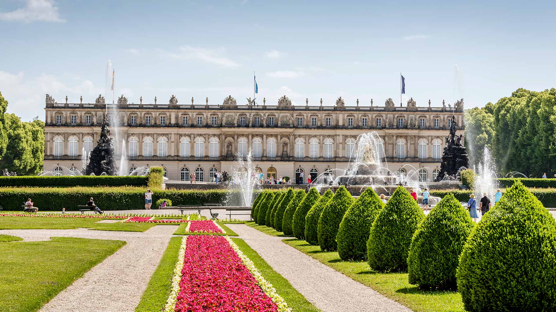 Herrenchiemsee Palace and Gardens - ©DZT/Günter Standl