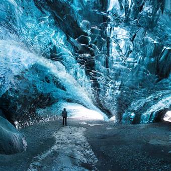 Glacier tour, Vatnajökull glacier, Iceland