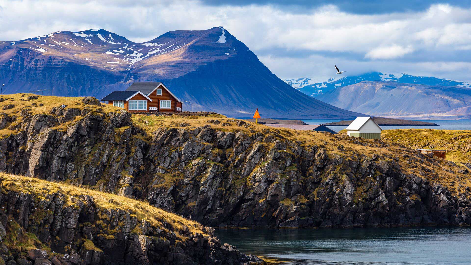 Mountains in the Westfjords
