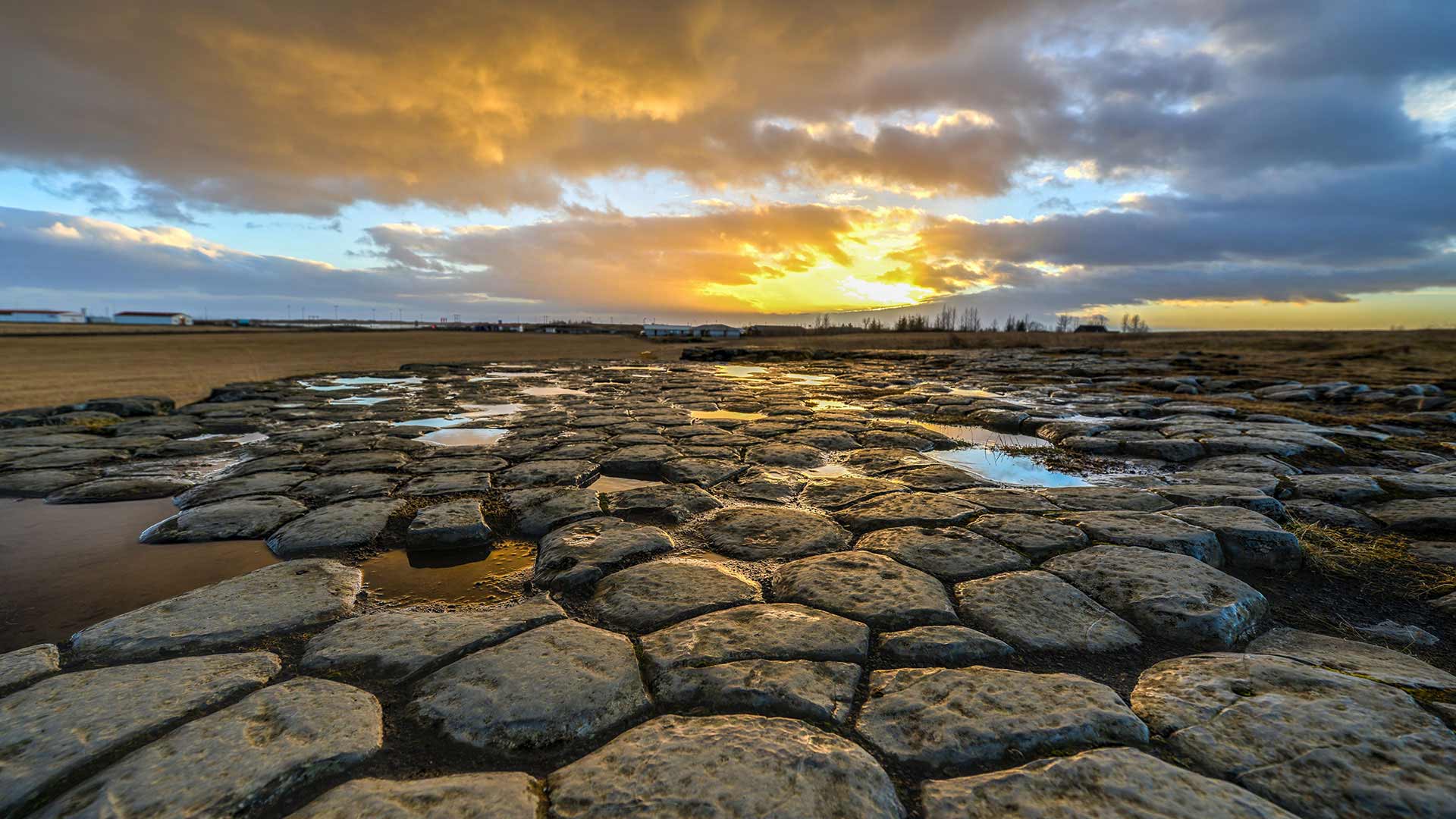 Kirkjugólf in Southeast Iceland