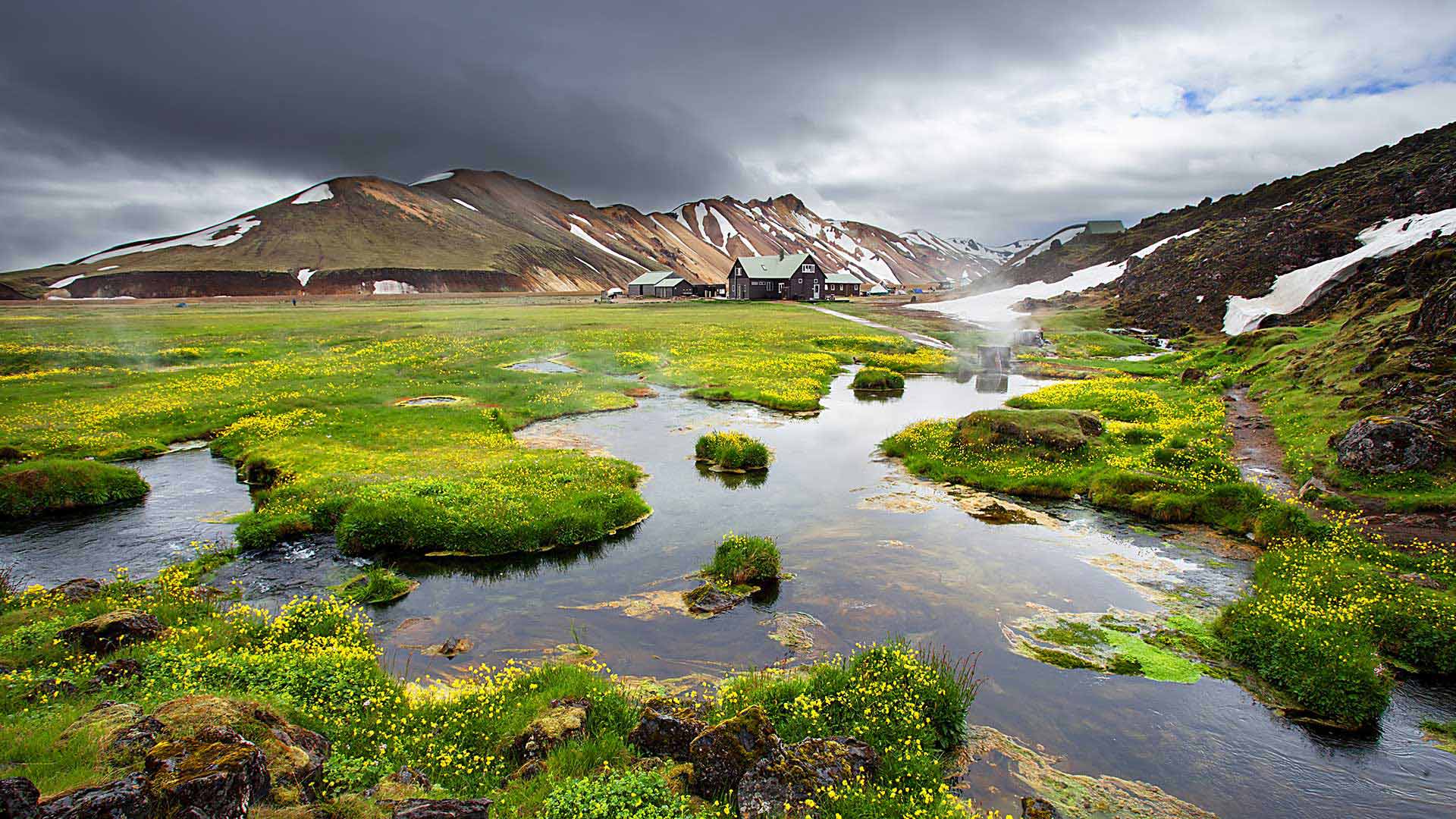 Landmannalaugar in Central Iceland