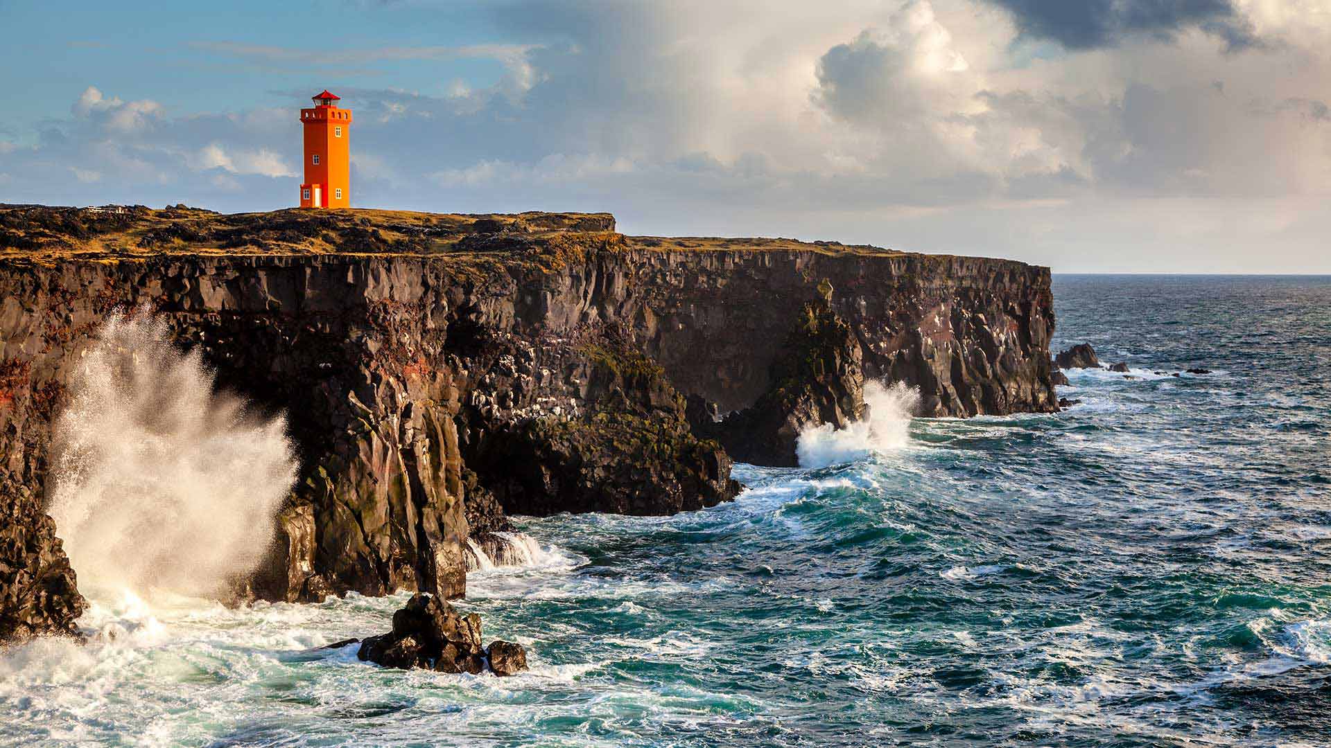 Lighthouse on Snæfellsnes Peninsula 