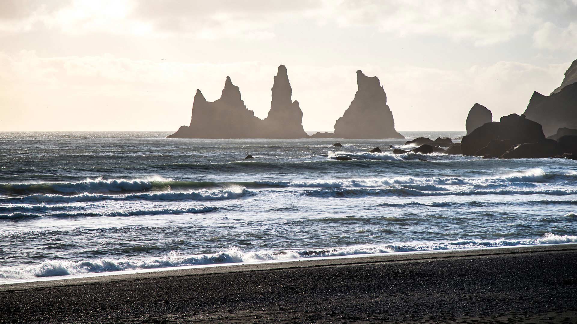 Reynisdrangar in South Iceland
