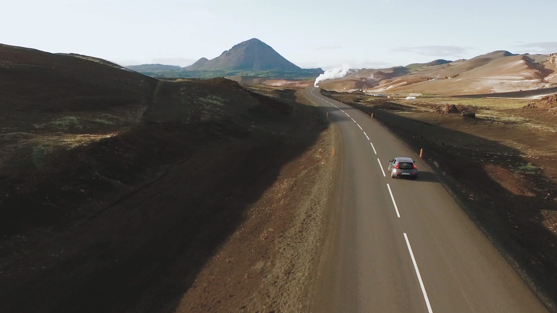 Road in North Iceland