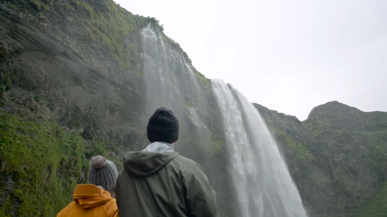 Seljalandsfoss Waterfall in South Iceland