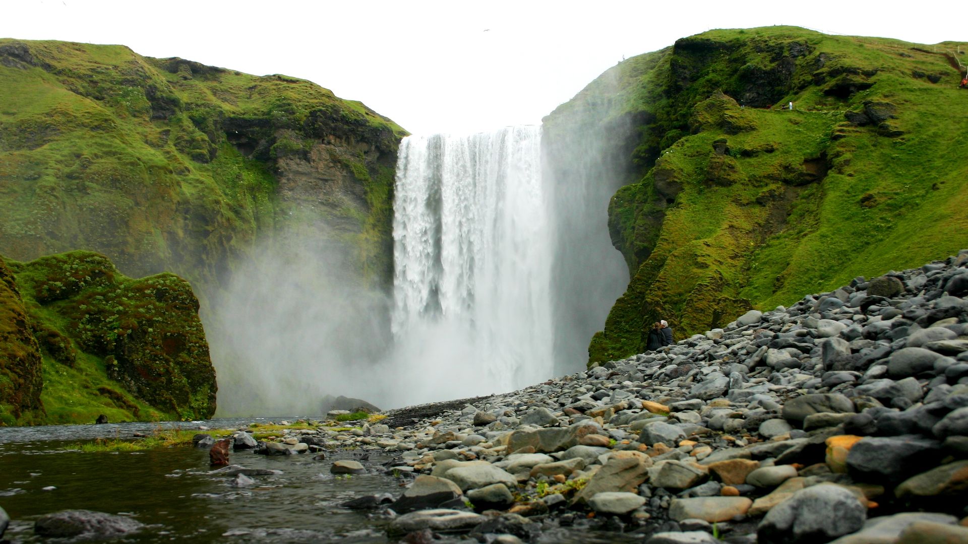 Skógafoss waterfall