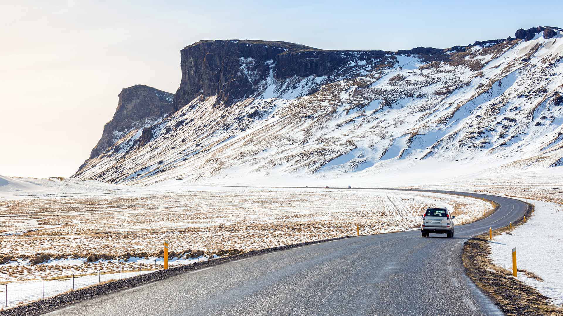Driving in Iceland 