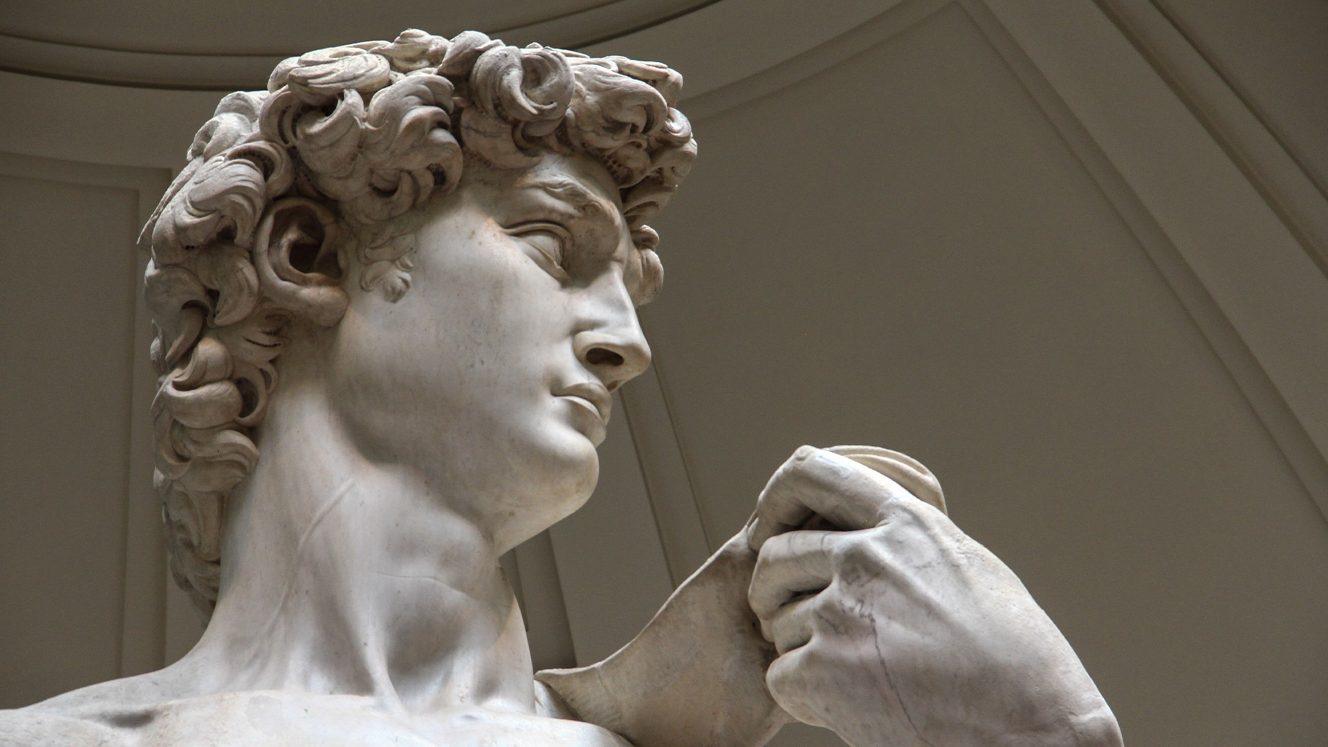 David Michelangelo in Galleria Dell'Accademia, Florence