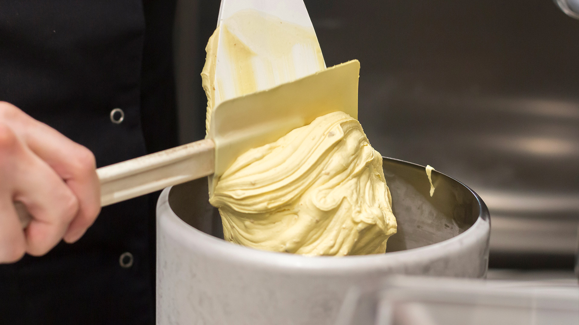 Gelato making in Italy