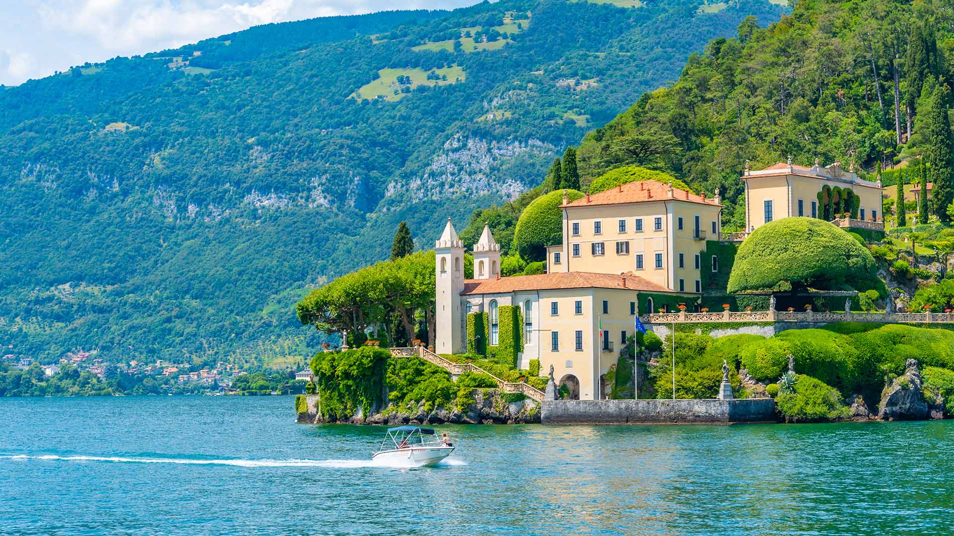 Villa Balbianello in Italy