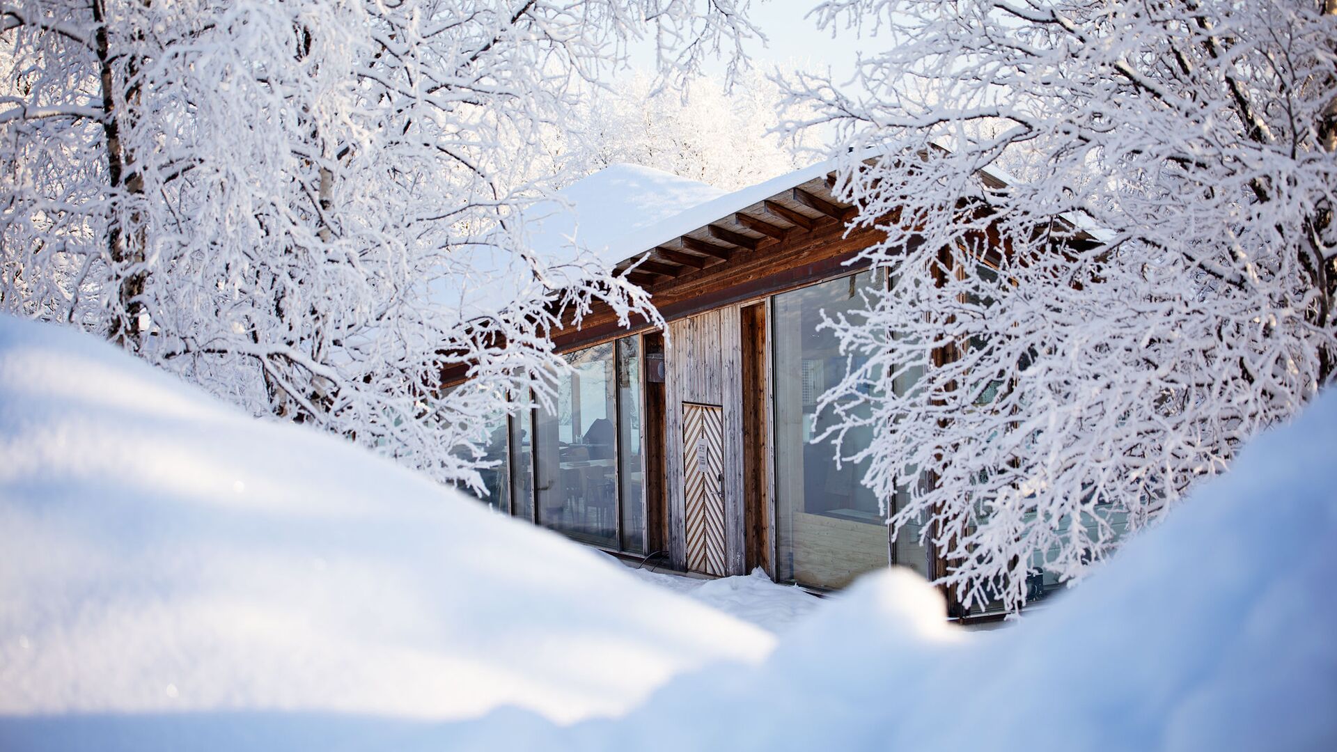 Camp Ripan in the snow ©Camp Ripan