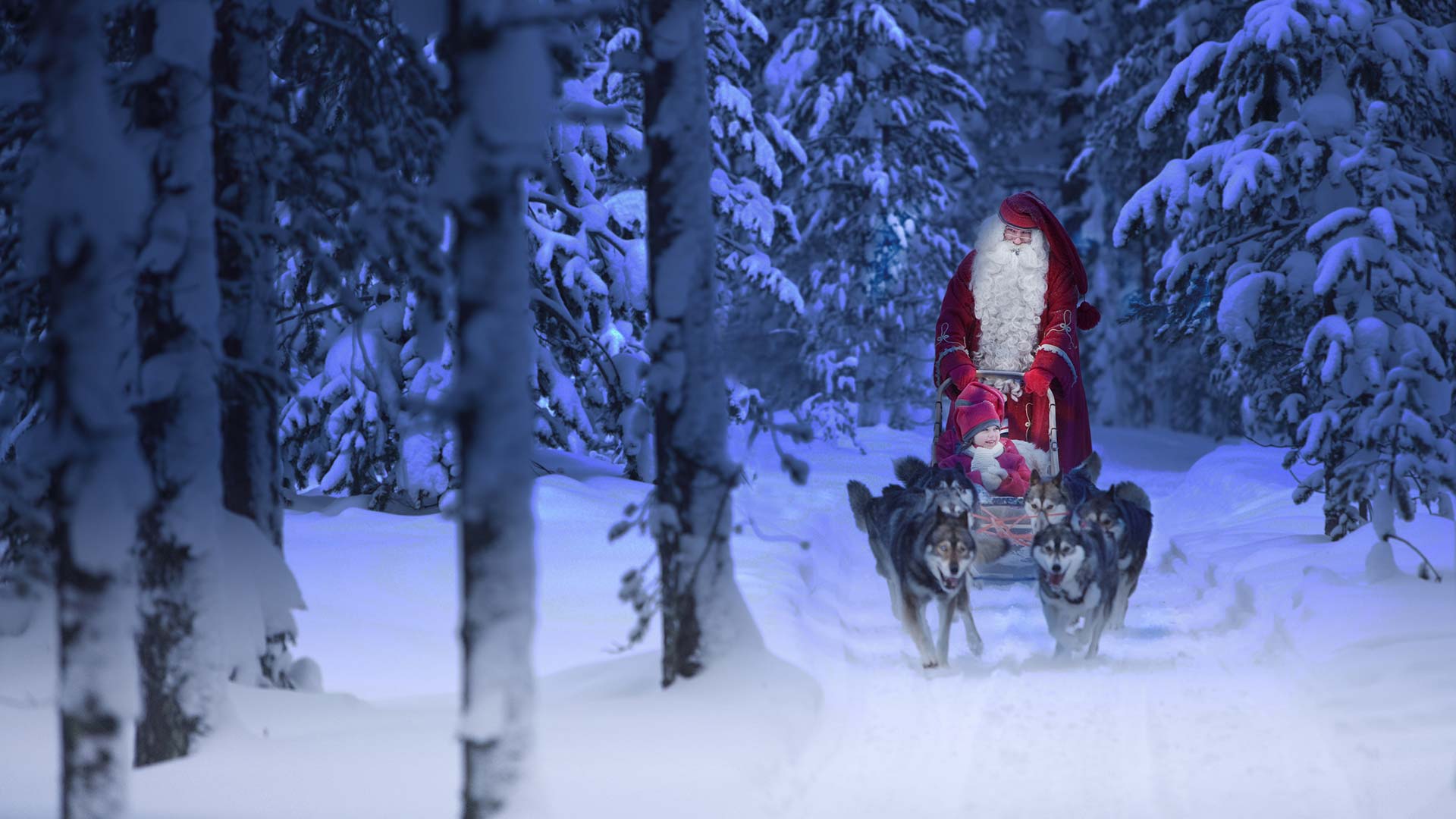 Santa Claus's Huskies - ©Visitrovaniemi.fi