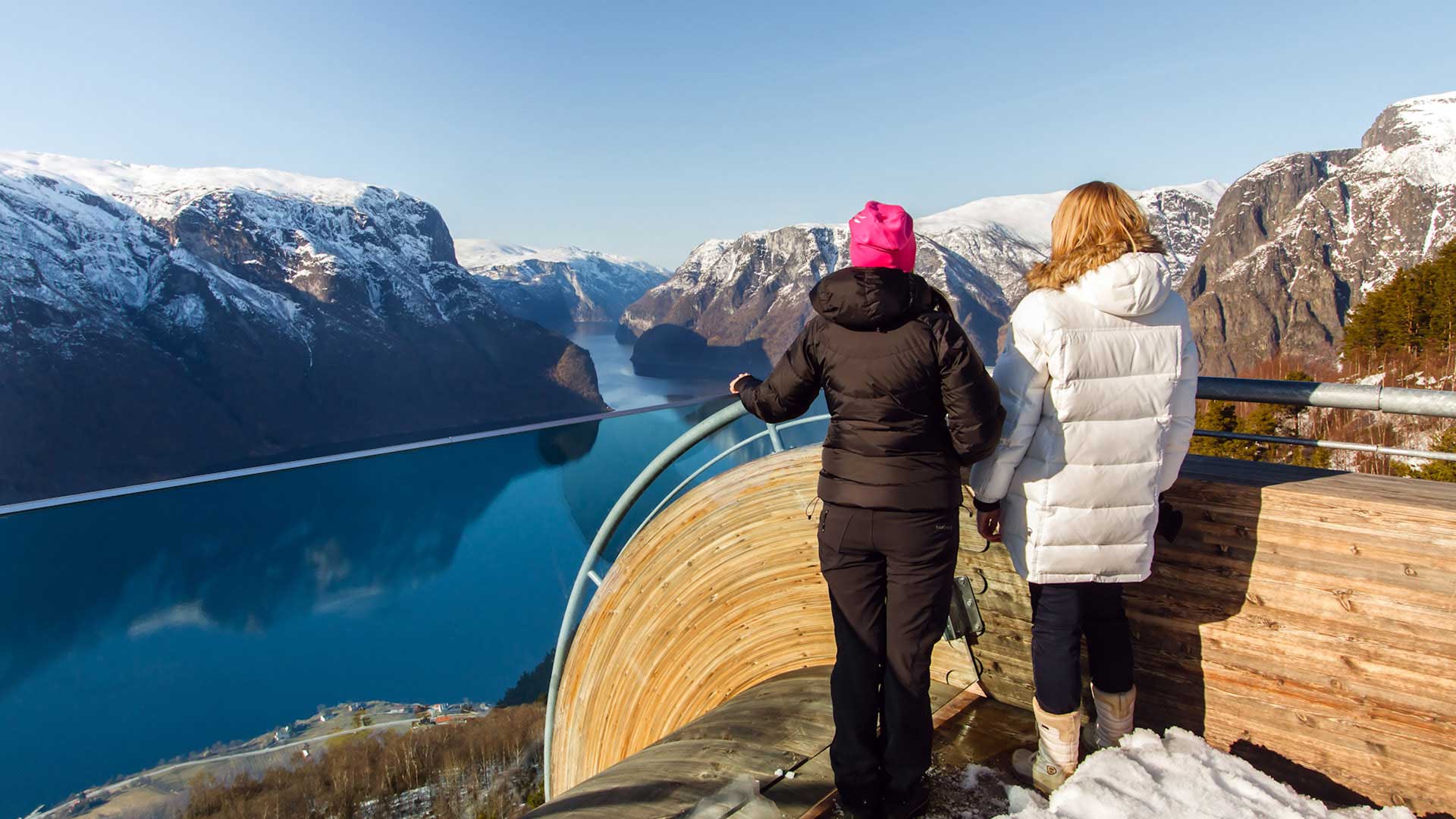 Stegastein viewpoint in Flåm