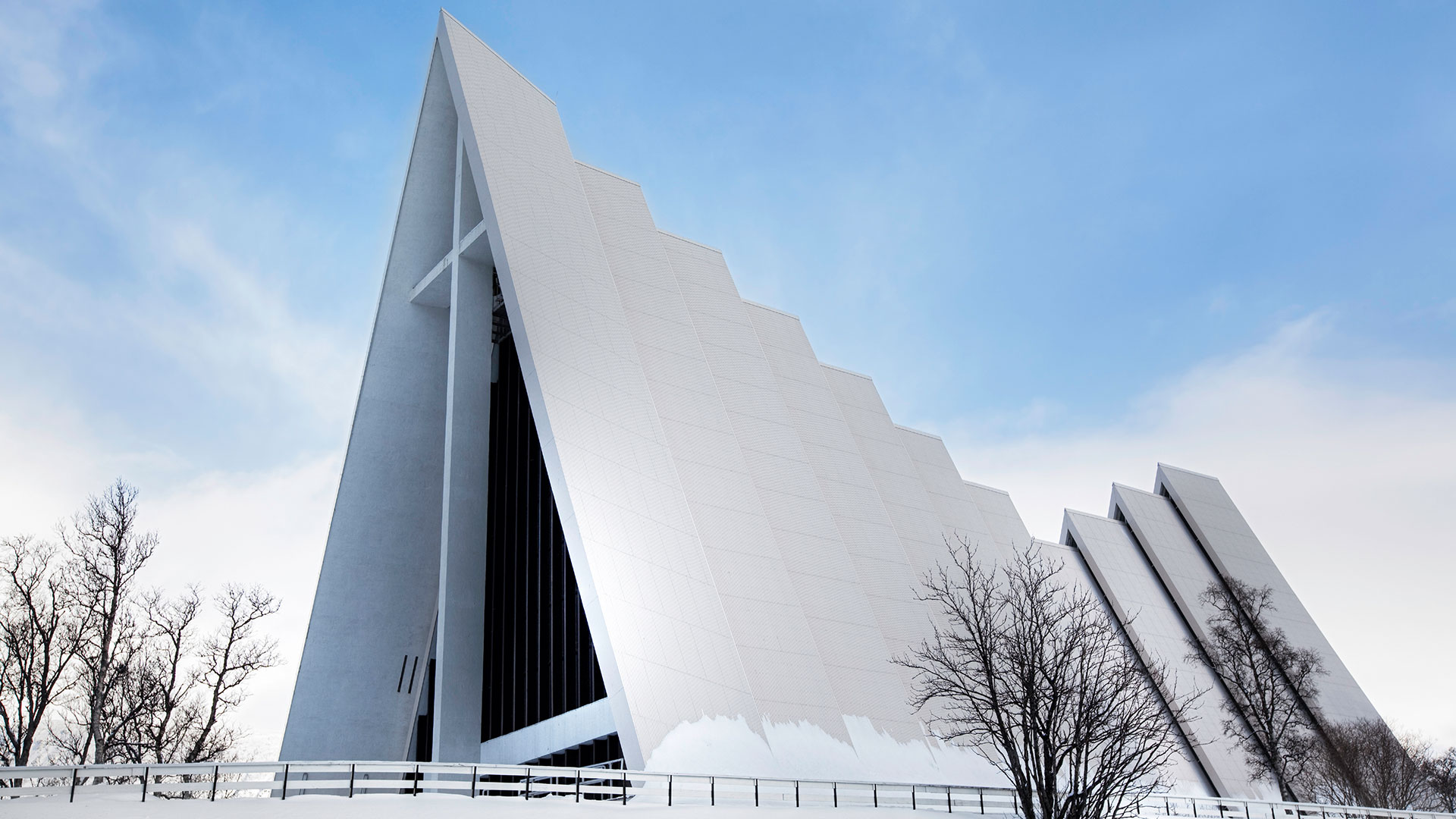 The Artic Cathedral in Tromsø