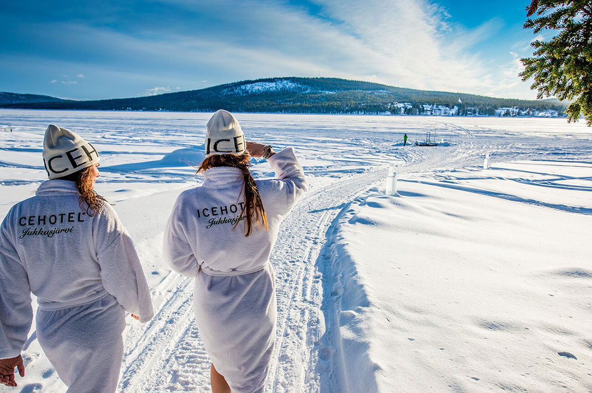 icehotel sauna ritual