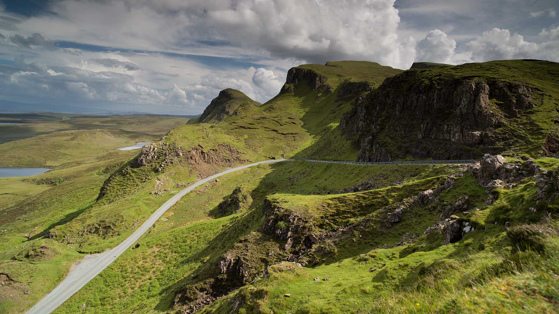The Quiraing on the Isle of Skye