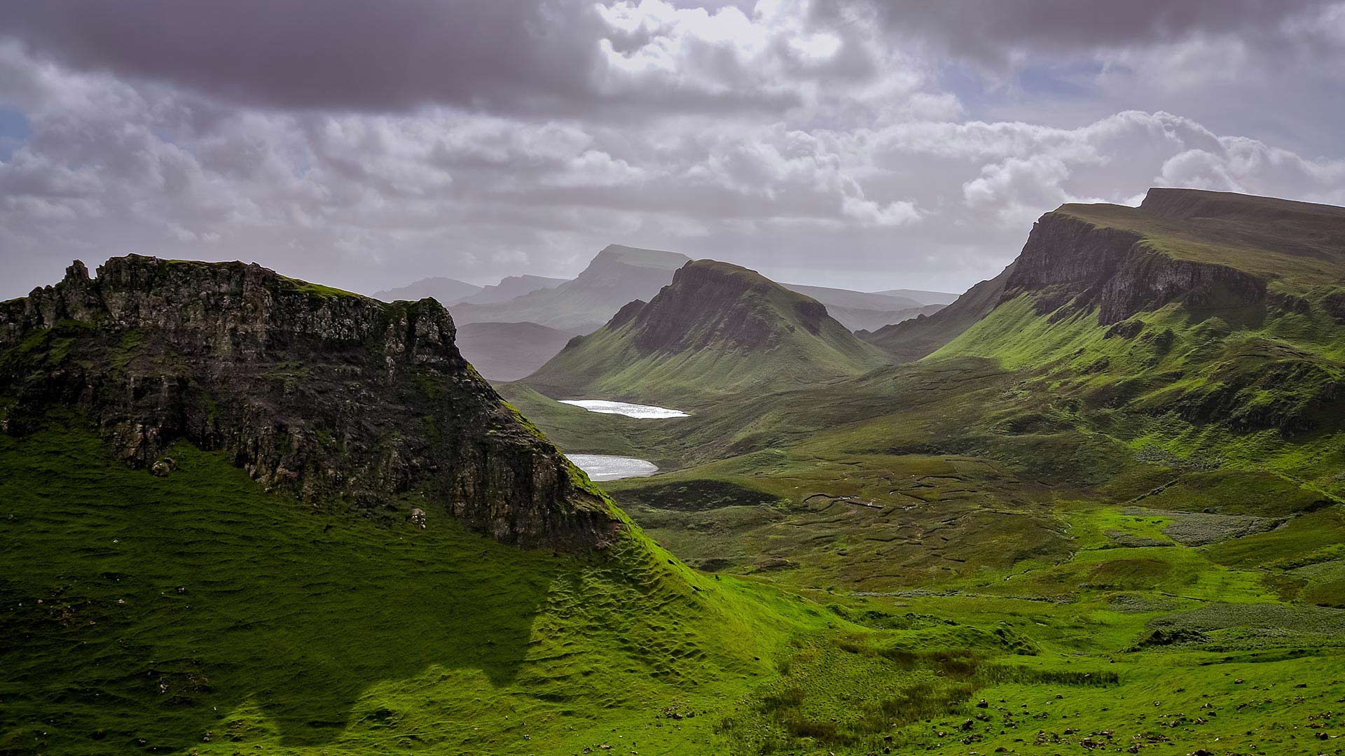 The Quiraing on the Isle of Skye