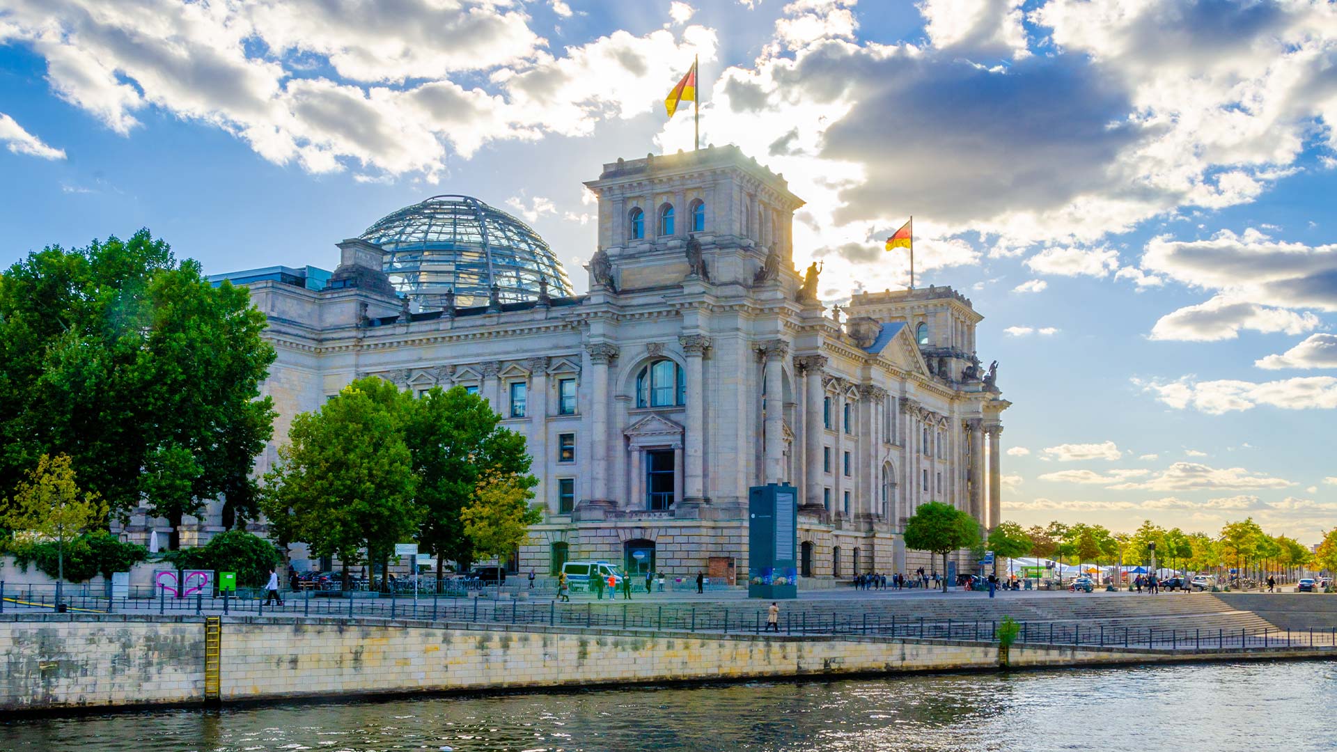 The Reichstag in Berlin