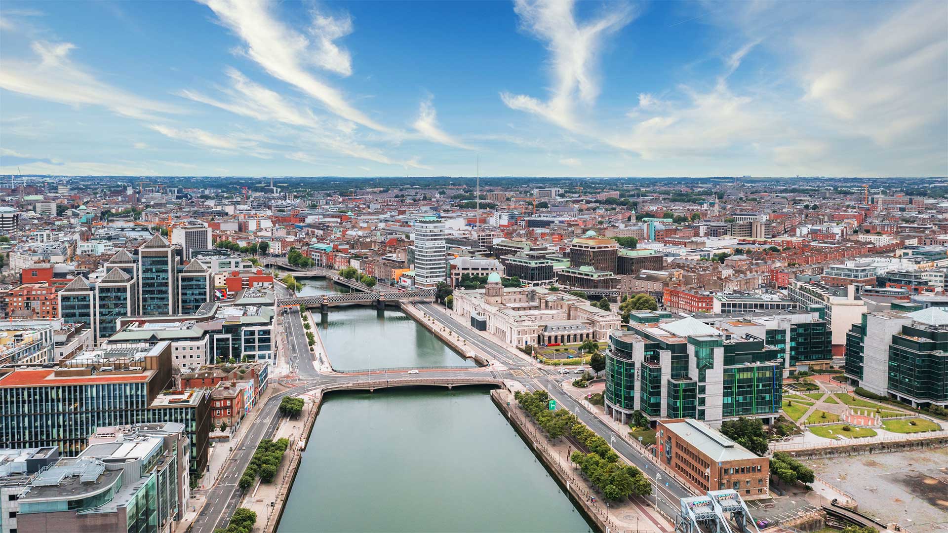 The River Liffey in Dublin