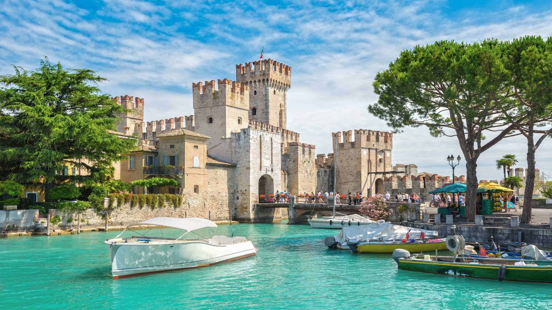 Rocca Scaligera castle, Sirmone, Lake Garda