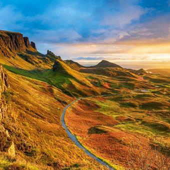 Sunrise over the Quiraing, Isle of Skye