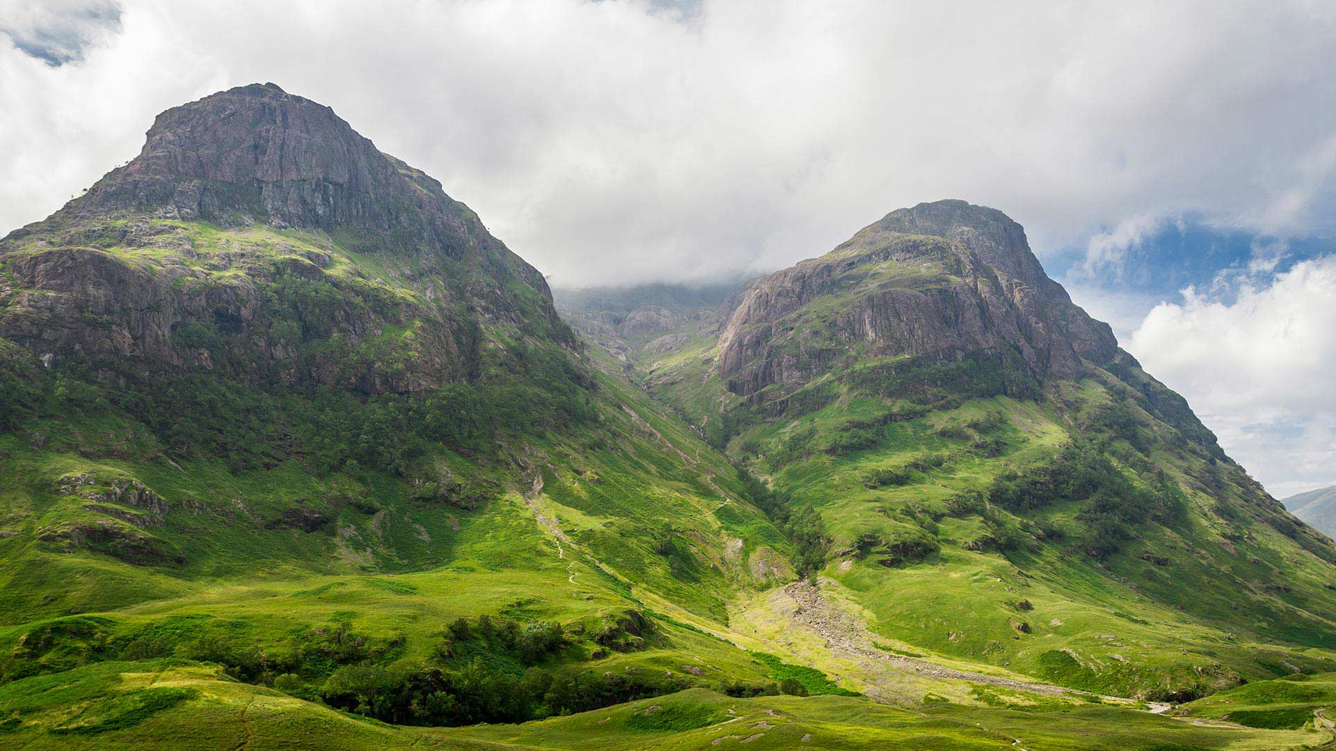 Glencoe Mountain view