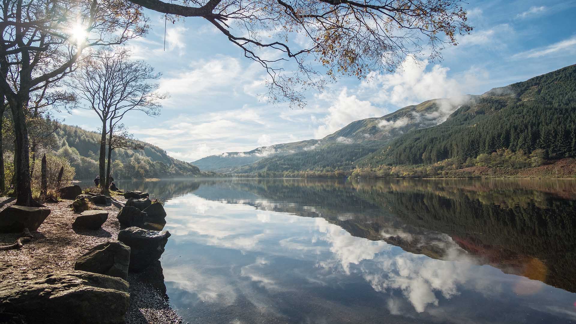 Loch Lomond in Southern Scotland