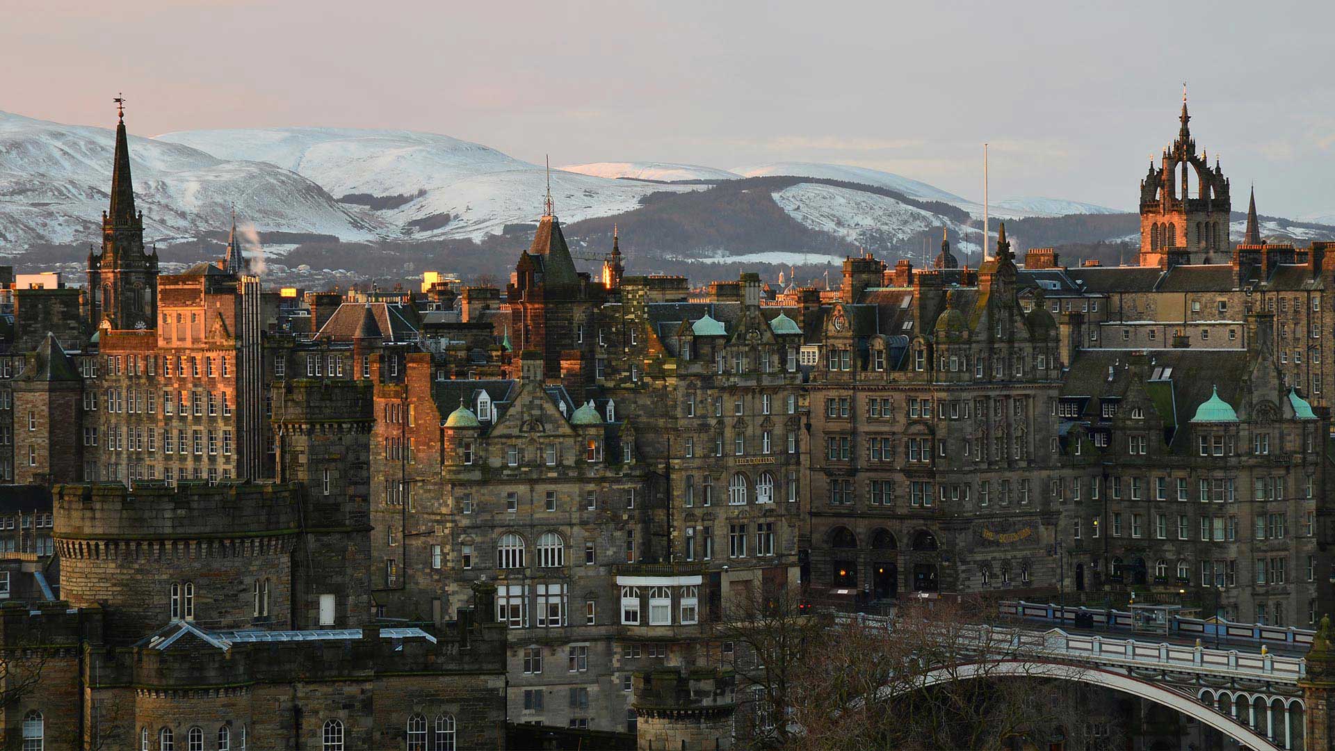 Winter in Edinburgh