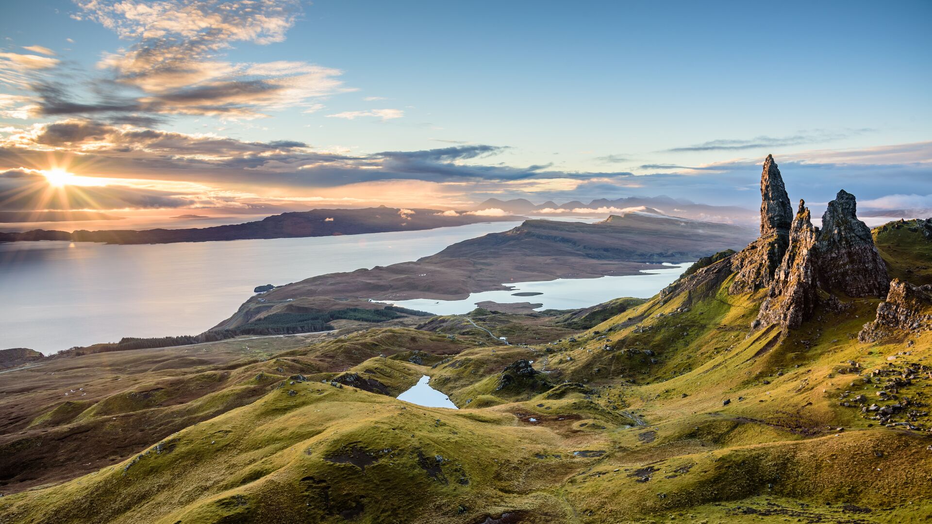 Sunrise at the Old Man of Storr Isle of Skye