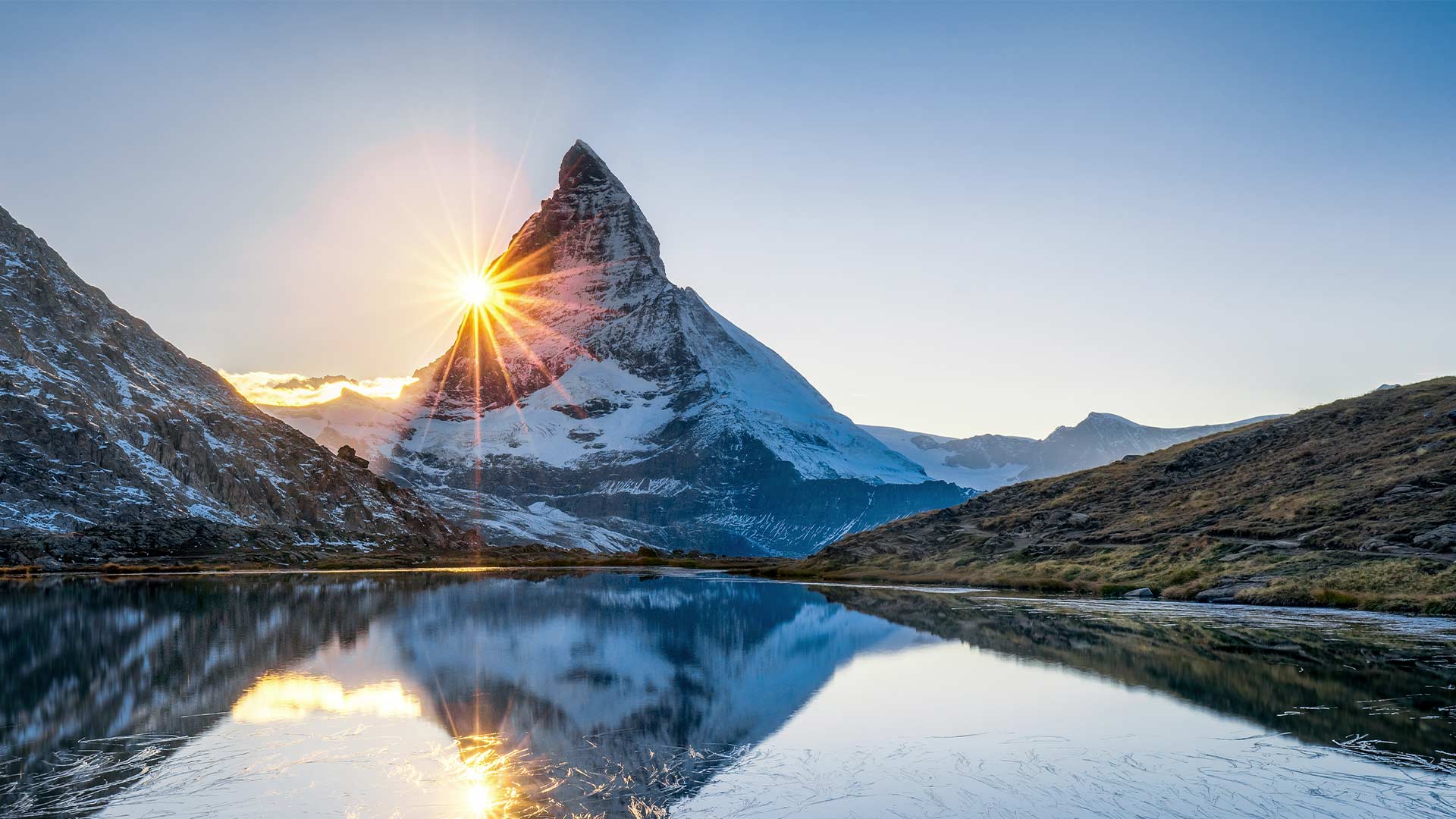 Sunset at Matterhorn, Switzerland