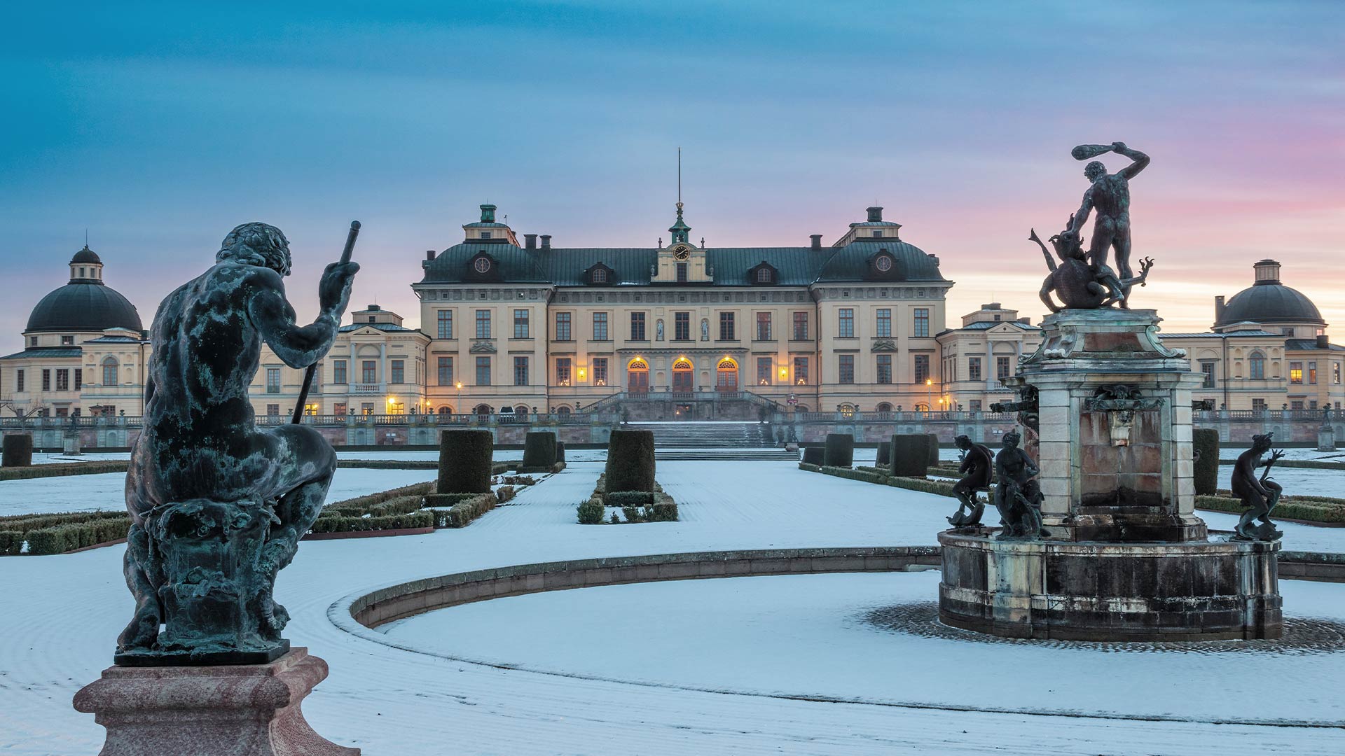 drottningholm palace in stockholm sweden