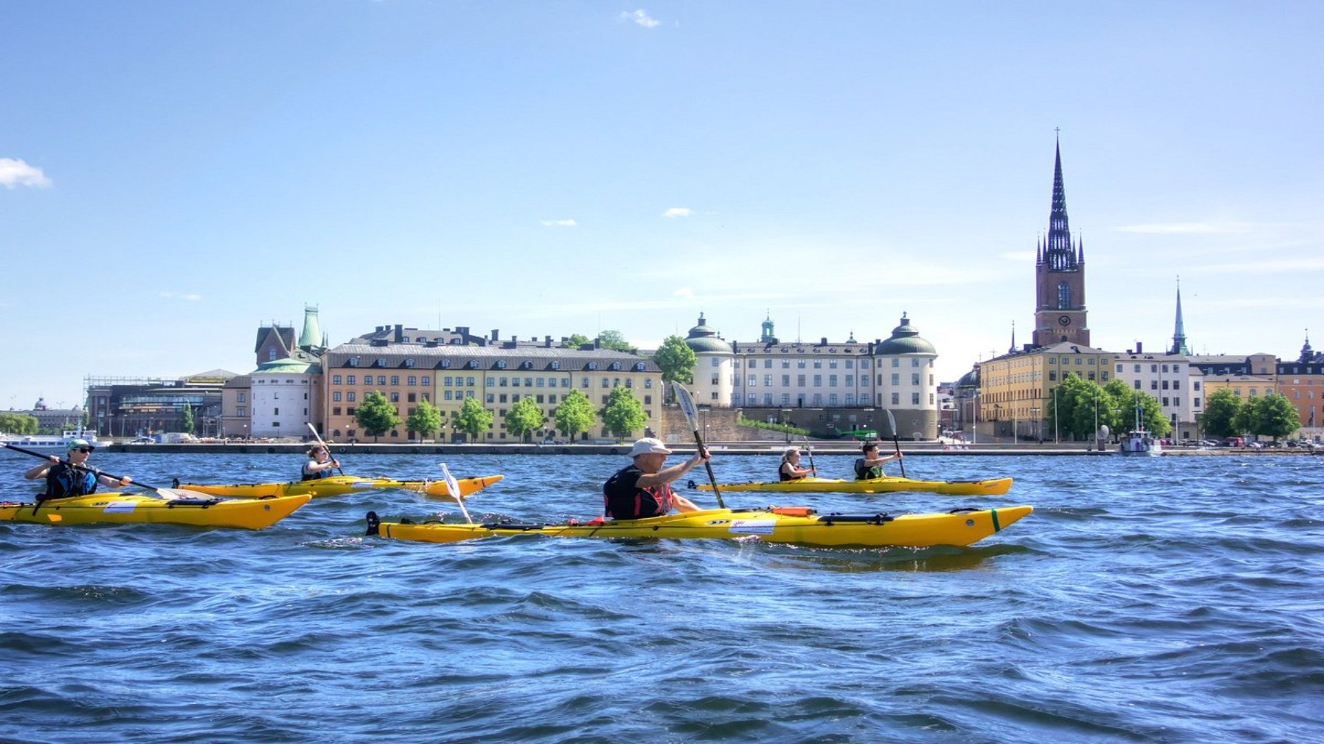 Stockholm Adventures kayak tour