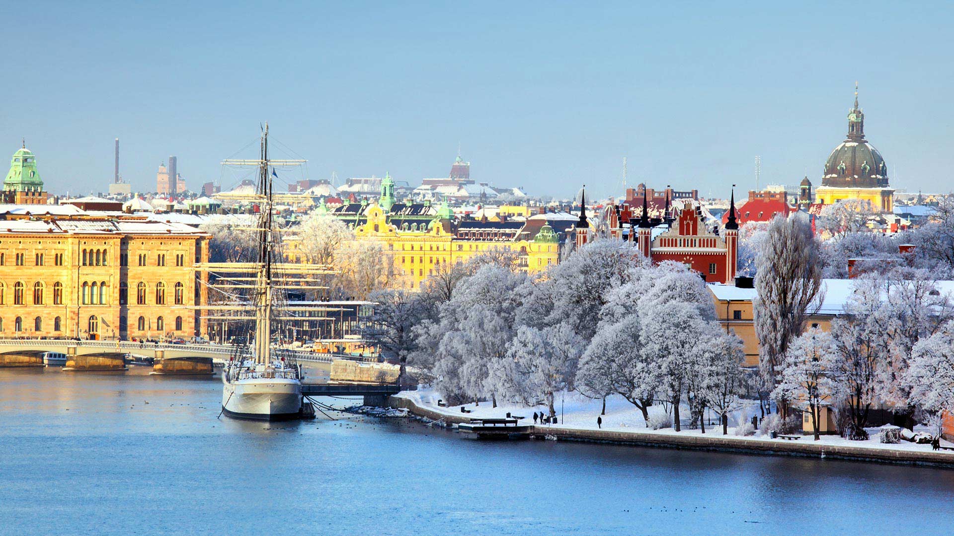 Stockholm in winter