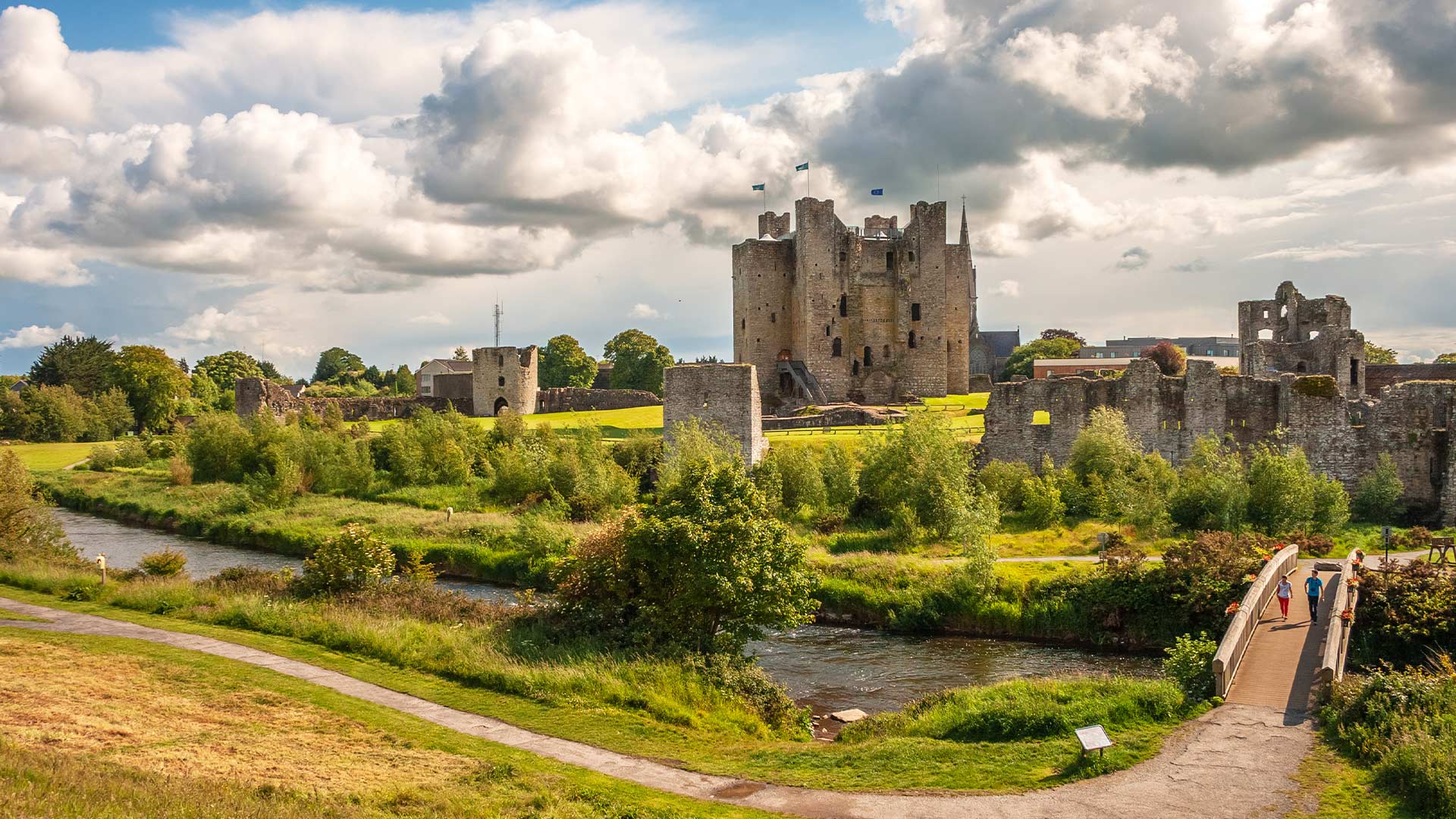 Trim Castle in Ireland