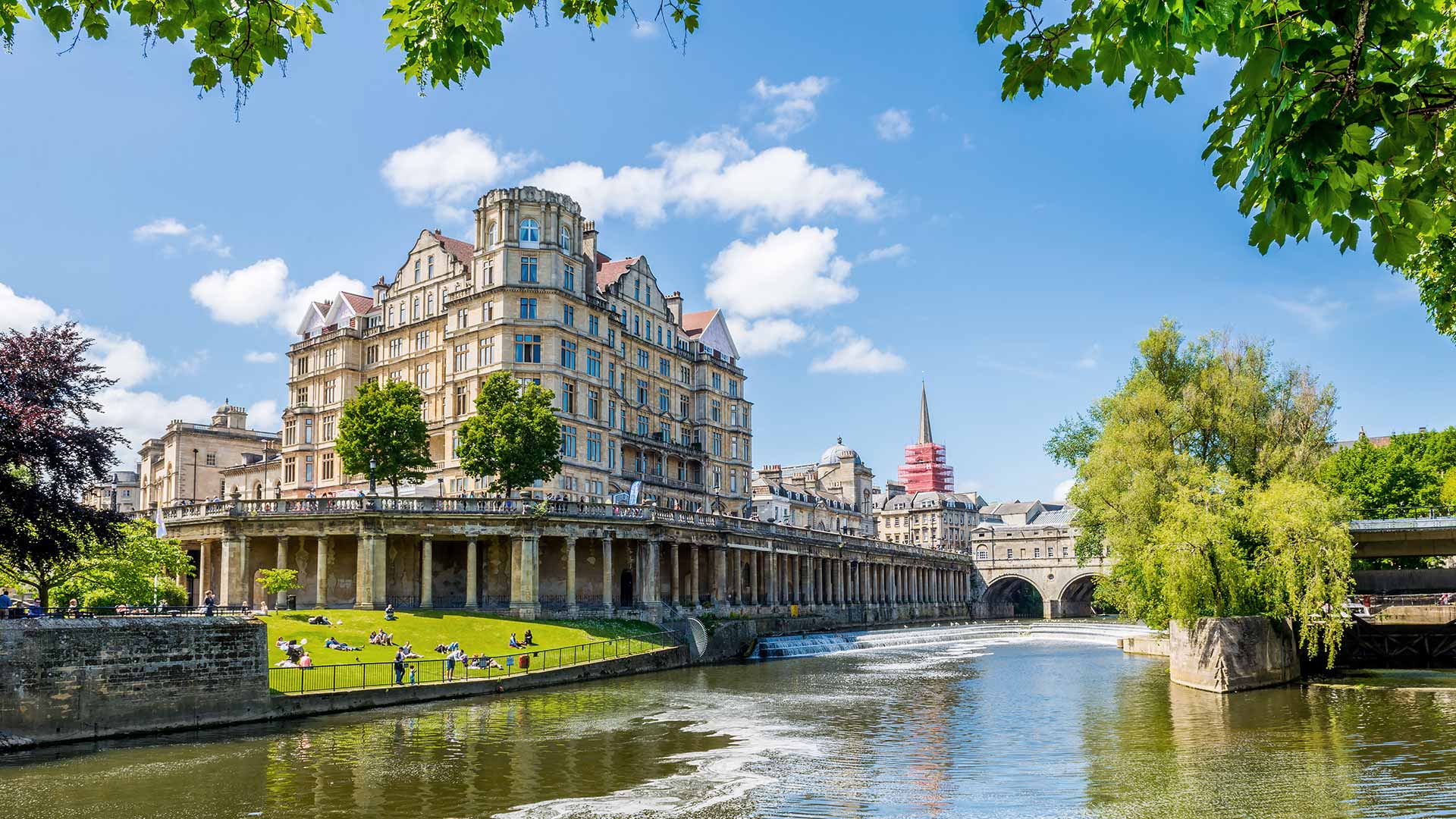 The River Avon through Bath
