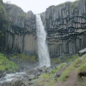 svartifoss in Iceland