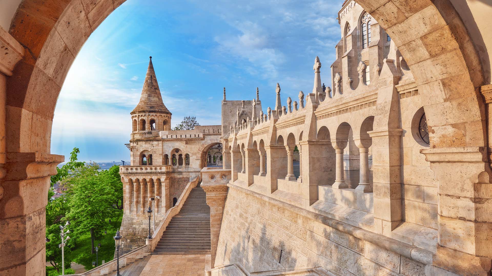 Fisherman's Bastion in Budapest