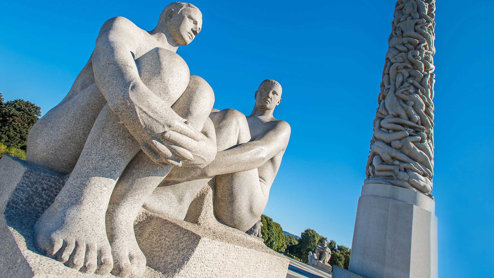 Viglundsparken Sculpture Park in Oslo